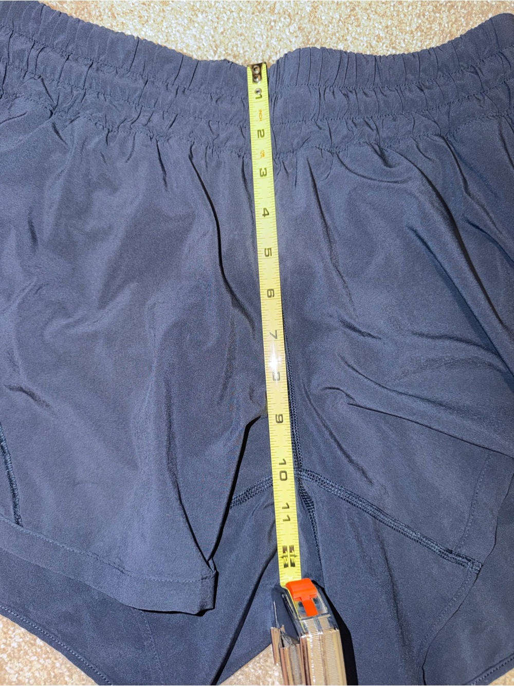 Lululemon Track That Mid Rise Lined 5” True Navy Size 10 - Picture 9 of 11